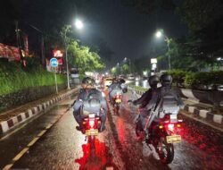 Brimob Batalyon C Pelopor Sisir Tangsel-Tangerang Dini Hari
