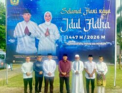 Kasal Muhammad Ali Pimpin Sholat Idul Adha di Tanjungpinang, Danlanal Bintan Pastikan Pengamanan Ketat