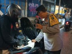Polsek Pademangan Intensifkan KRYD dan Razia Stasioner, 41 Personel Turun Amankan Wilayah