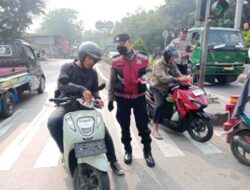 Polisi Sekat Empat Titik Cilincing, Antisipasi Gangguan Kamtibmas