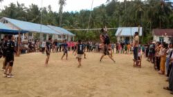 Sambut HUT Ke-81 RI, Turnamen Voli Putra Meriahkan Tanah Masa