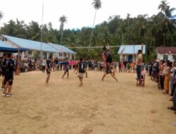 Sambut HUT Ke-81 RI, Turnamen Voli Putra Meriahkan Tanah Masa