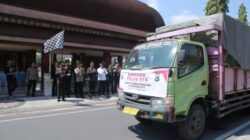 Kapolda NTB Lepas 8 Truk Bantuan untuk Korban Gempa NTT