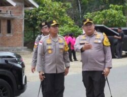 Rumah Terdampak Gempa, Pengabdian Personel Polri Tetap Berjalan