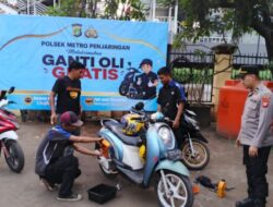 Polsek Metro Penjaringan Libatkan 100 Personel Perkuat Sabuk Kamtibmas