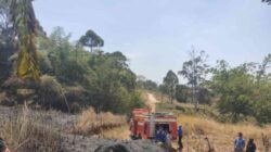 Kebakaran Tiga Hektare Lahan Ilalang di Cimanggung Berhasil Dipadamkan