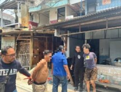 Polsek Koja Amankan Dua Terduga Pelaku Pencurian Material Bangunan
