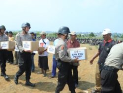 Ekspedisi Darat 30 Kilometer, Siswa SPN Polda Metro Jaya Gelar Aksi Sosial