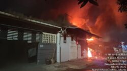Kebakaran Empat Rumah di Asrama Polri Cilincing, Polisi Selidiki Penyebabnya