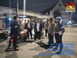 Polsek Penjaringan Sisir Lima Titik, Antisipasi Tawuran dan Kejahatan Jalanan