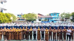 Polsek Cilincing Tanamkan Pesan Antinarkoba dan Antibullying kepada 830 Siswa