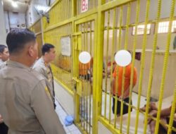 Wakapolres Jakut Periksa Rutan, Pastikan Keamanan dan Kesehatan Tahanan